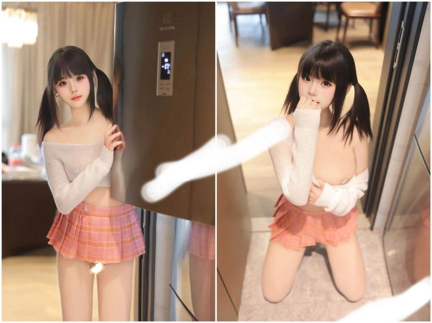 秀人网 徐若兮 新人首套 06年双马尾可爱妹妹 真空肉丝!