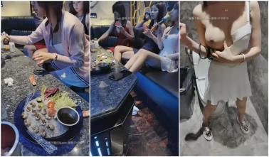 极品明星颜值女神降临，【新人试镜】下午自慰流浆，晚上三女一男KTV激情畅玩，洗手间口爆，完美身材粉嫩娇艳