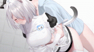 ペチペチ空間 発情ケモミミclinic 井達しろhシーン 灰葉 lapin gris -