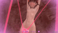f-arwn ふたなり小梅がスライム相手にブザマな恰好で精液をぶちまけながらブサ顔晒してイキ狂う大量射精