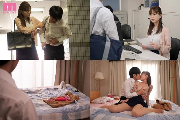 mida-352 平時戴眼鏡的天宮老師突然變身中出性慾怪物和她從放學後到天亮無套插入發情打炮天宮花南