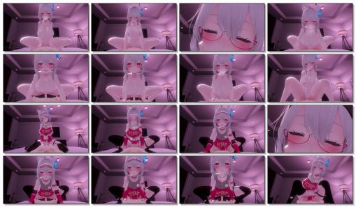 skn_works 白髪けもみみ巨乳お姉さんにねっとり騎乗位で搾りとられちゃう動画