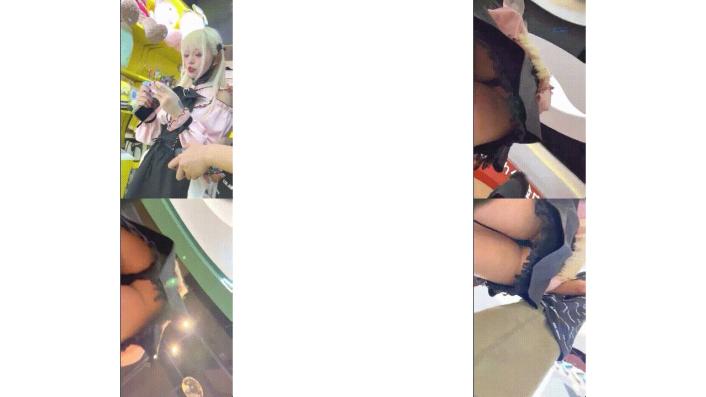 商城跟随偷窺跟男友逛街的漂亮小姐姐 搭配好前衛 哥們你知道騷女友的小内内是透明的嗎