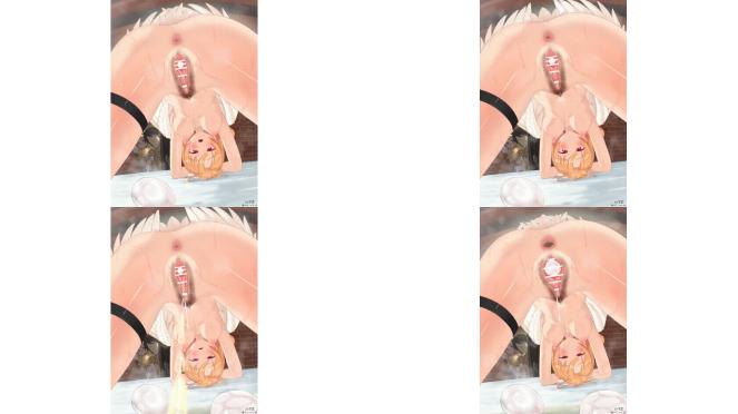 おずまのFantia 動画メイドリーちゃんの産卵シーン