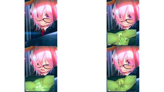 はるとしを応援し隊マシュと満員電車でこっそりいやらしいこと