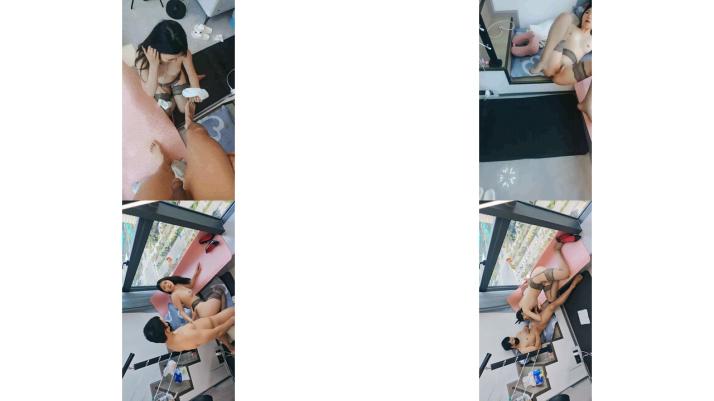 窗前调教极品母狗全程露脸深喉大鸡巴道具玩弄骚逼和菊花开着门爬行跪舔大屌后入爆草骚逼和菊花刺激