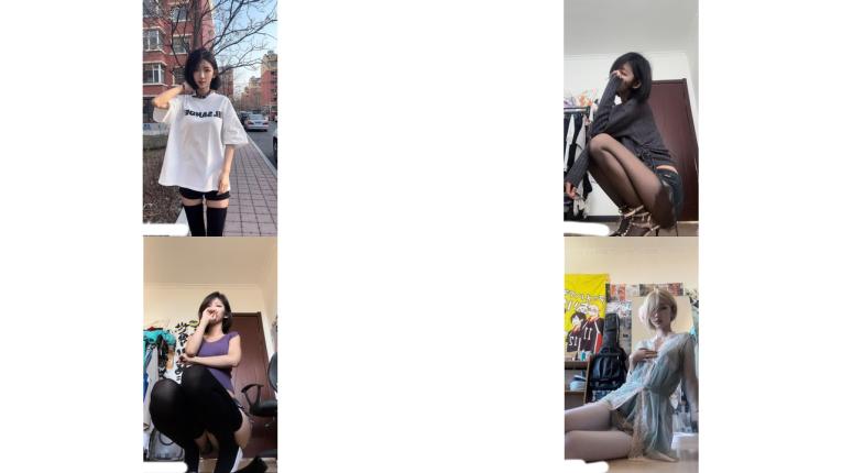 精品推荐抖音50万网红福利姬美女行简日常视频与最新高价定制逼脸同框道具爆菊双插52V