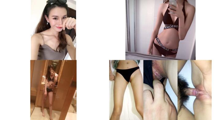 兼职做模特儿的178cm纯情超模女神逆天的大长腿无一丝赘肉应付酒局被灌醉拉到酒店脱下内裤就操居然是白虎粉逼