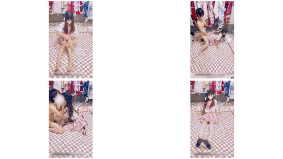 jk小仙女粉色小椿jk裙 全程白色拼接絲襪啪啪 甜美極品美女不想被當成公主隻想做母狗讓哥哥高興