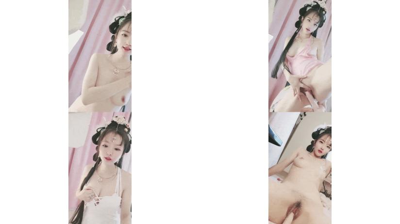 古风装扮小姐姐难得收费秀一场掏出奶子揉捏肥穴假屌抽插抹上酸奶浴室洗澡用水冲逼