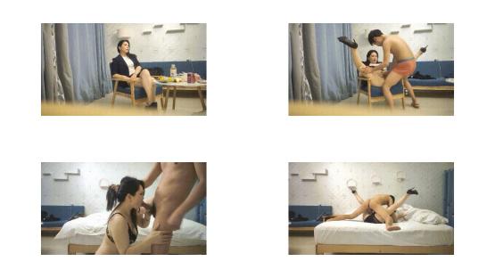 熟女阿姨 舒不舒服 啊啊快點用力操 身材豐腴前凸後翹 聊聊天培養感情吃飽喝足 騷逼摳的嘩嘩響嘴巴叼着内内操逼超猛