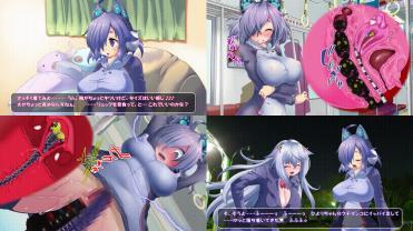 KNOCKOUT ひよりちゃん2 ドキドキ強制露出プレイ うねうねメカ触手で3穴の奥までかき混ぜられて電車の中でイキまくり 電気ショック子宮オナホプレイで連続絶頂 3D動畫成人動漫A