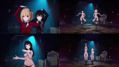 Kotarou3990リコリスの反動Chisato TakinaNaughty