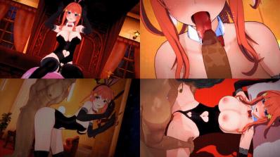 Peh-koi高画質版あり五等分のセフレ コスプレえっち編エロバニー五月