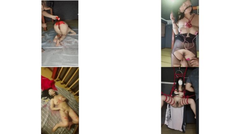 重口味调教烛与小可怪怪美少女捆绑滴蜡 sm调教羞辱鞭打电击 滴蜡 踩踏极尽性虐