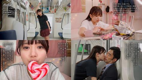 MOON-049 最終接吻電車 誰もいない2人きりの車内で美少女と何度もキスキスキス 北岡果林