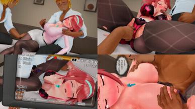 [blendy] 寝取られホムラ 泥酔姦編 完成