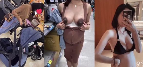 孕妇出轨 骚货孕妇孕期饥渴难耐实在憋不住出去找野男人操 Chinese homemade video