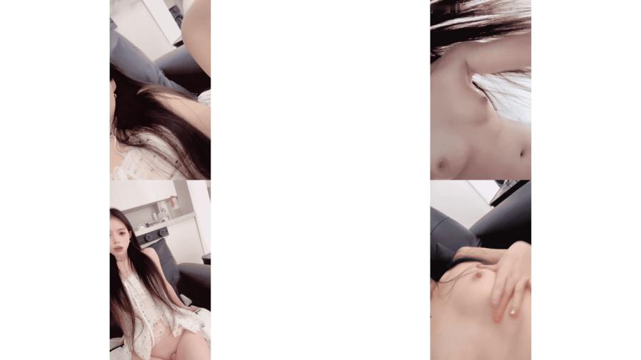 粉嫩小白兔 完美曲线风骚表妹温柔轻触，从害羞到大胆不断