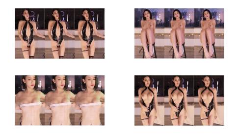 数万元定制露脸掰逼细节裸舞