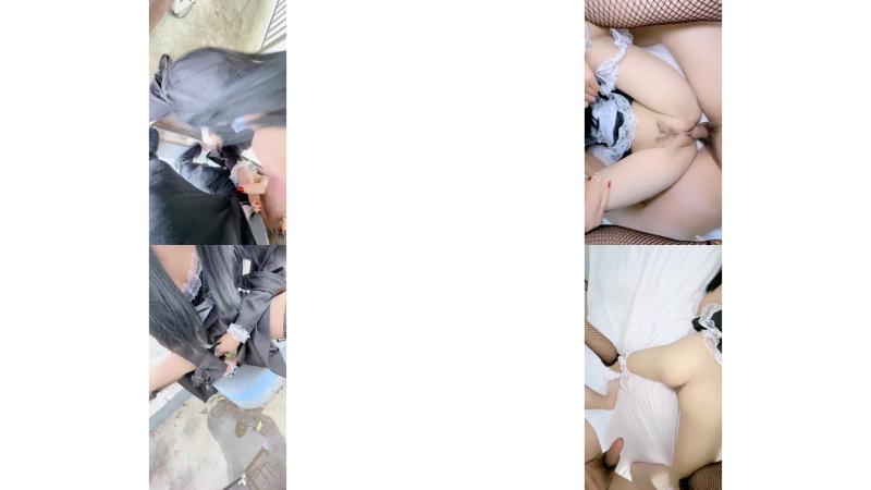 精品乱伦我跟后妈的性爱日记 - 情趣女仆天台露出自慰 一身榨精范淫娃 嫩穴都操出白浆了 阴户又美又淫荡 内射在里面_1