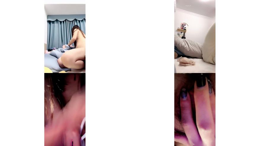 葡萄儿夹森纯情学妹 完美蜜桃臀 跳蛋狂震 表情好骚啊489