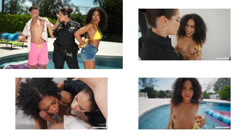 Busted by Hot MILF Cop