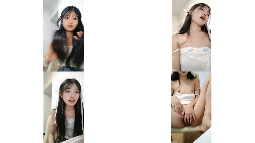 2可愛超甜顔值學生妹說話嗲嗲好聽撩下衣服貧乳表情一臉淫騷多毛騷穴揉搓呻吟嬌喘誘人463