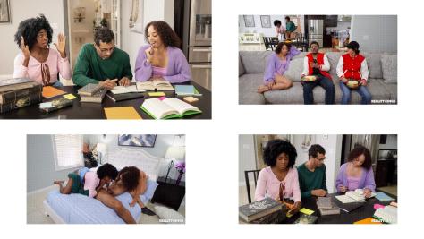 College Cuties Study Big Dick