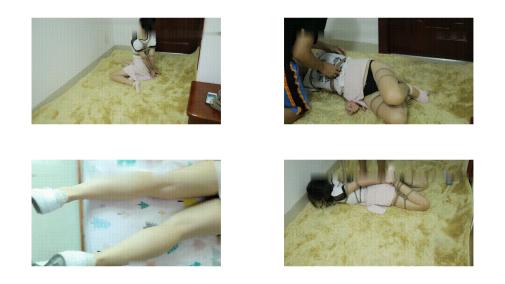 绳艺_ 窒息_ hui_hui_16_短裙_小船袜_驷马紧缚挣扎，还用震动棒挑逗194
