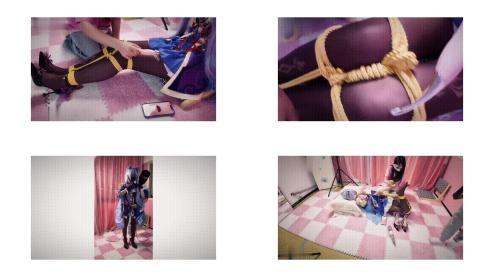 许墨原创  女女 黑丝少女捆绑玩弄799