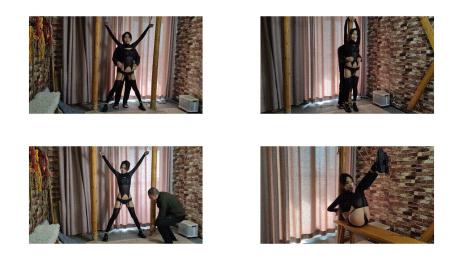 反差黑丝反差御姐口球羞耻捆绑挠脚心玩弄675