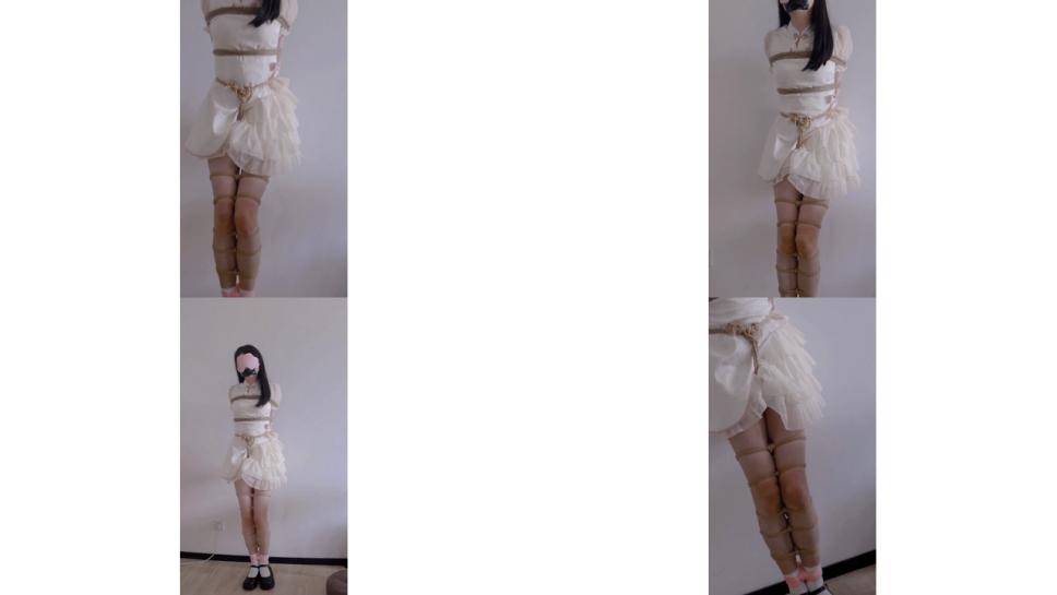 可爱少女捆绑堵嘴放置  捆绑  调教  束缚  绳艺  sm681