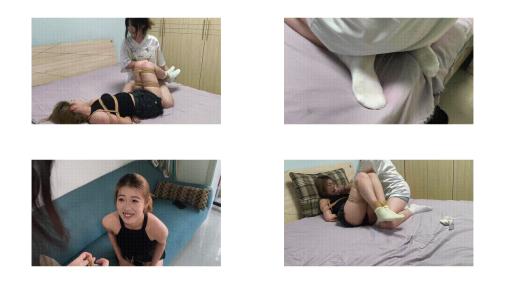 禾姐妹绳调日常 晓晨调教香香 女同 捆绑 调教 放置 强制袜子堵嘴1140
