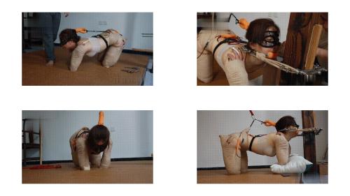 制作美女人形犬 紧缚玩偶05-人形犬禁锢1037