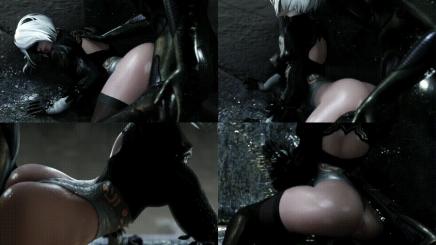 [Nagoonimation] 2Bs New MissionSatisfy The Synthetic Humanoid. NieRAutomata