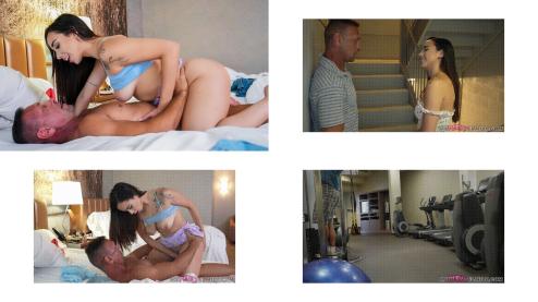 Hurry... While My Mom Is In Hotel Shower!