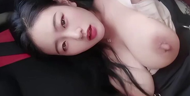 【刺激】天然F奶反差婊大白天在马路边车震差点被发现对白真实 Chinese homemade video