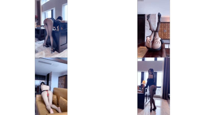 2秀人女神 超美高端超人氣女神楊晨晨最新微信打賞私拍 極品女神高跟黑絲超魅惑 翹美臀靜待後入