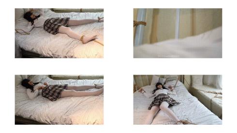 白丝大字捆绑的富家美少女——西雅_灵活的香舌贝齿与口球的交碰，初试白丝tk