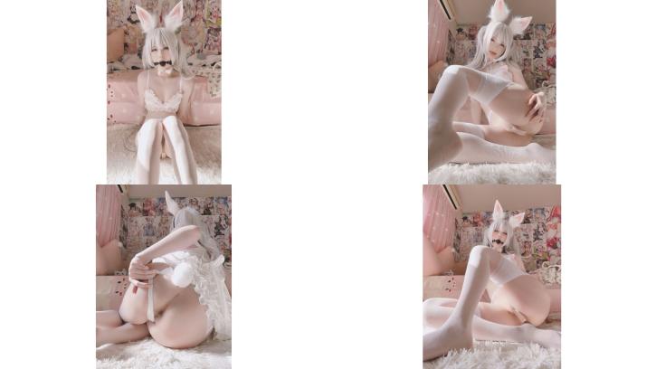 骨灰級微博網紅蘿莉美少女習呆呆 工口兔口塞跳蛋強制高潮 清純少女情色淫态反差29P2V