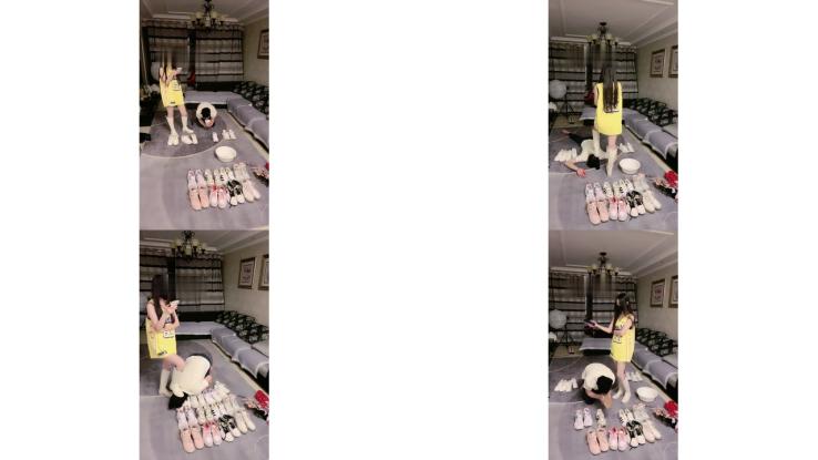 红绿灯调教 高跟皮靴御姐女神 圣水羞辱暴力踢裆4