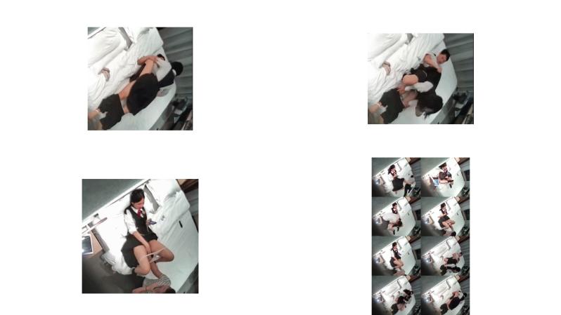 周末酒店偷拍学生情侣开房身材高挑长得很标致的学生妹居然还穿着校服制服来约会这套制服很好看脱内裤就干