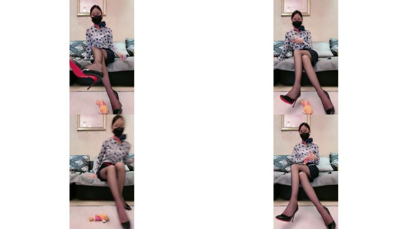 红绿灯调教 高跟皮靴御姐女神 圣水羞辱暴力踢裆12