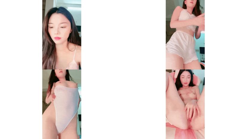 甜美气质美女吊带睡衣换装死库水大白翘臀对着镜头张开双腿掰骚穴展示美足极度诱惑