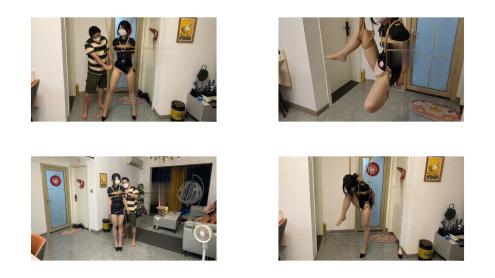 欢乐谷 单腿吊肉丝cosplay日本高跟女侦探