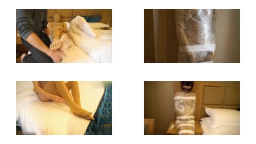 【seven7小姐20】_首部不戴头套，穿五趾丝袜，长时间口球塞嘴口水长流，固定震动