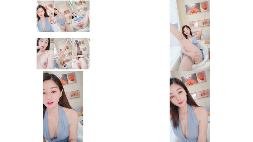 長發氣質網紅臉妹子高挑模特身材岔開腿特寫少毛逼逼