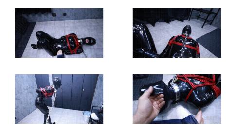 Lemon  窒息  胶衣ラバー緊縛_窒息