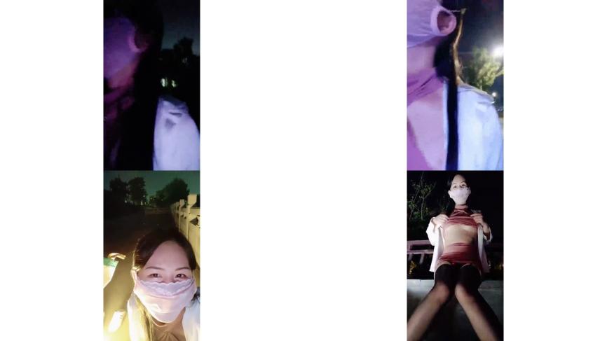 模特御姐 玉足挑逗 湿滑油丝塞逼 道具喷水 户外刺激自慰深夜极致挑逗3